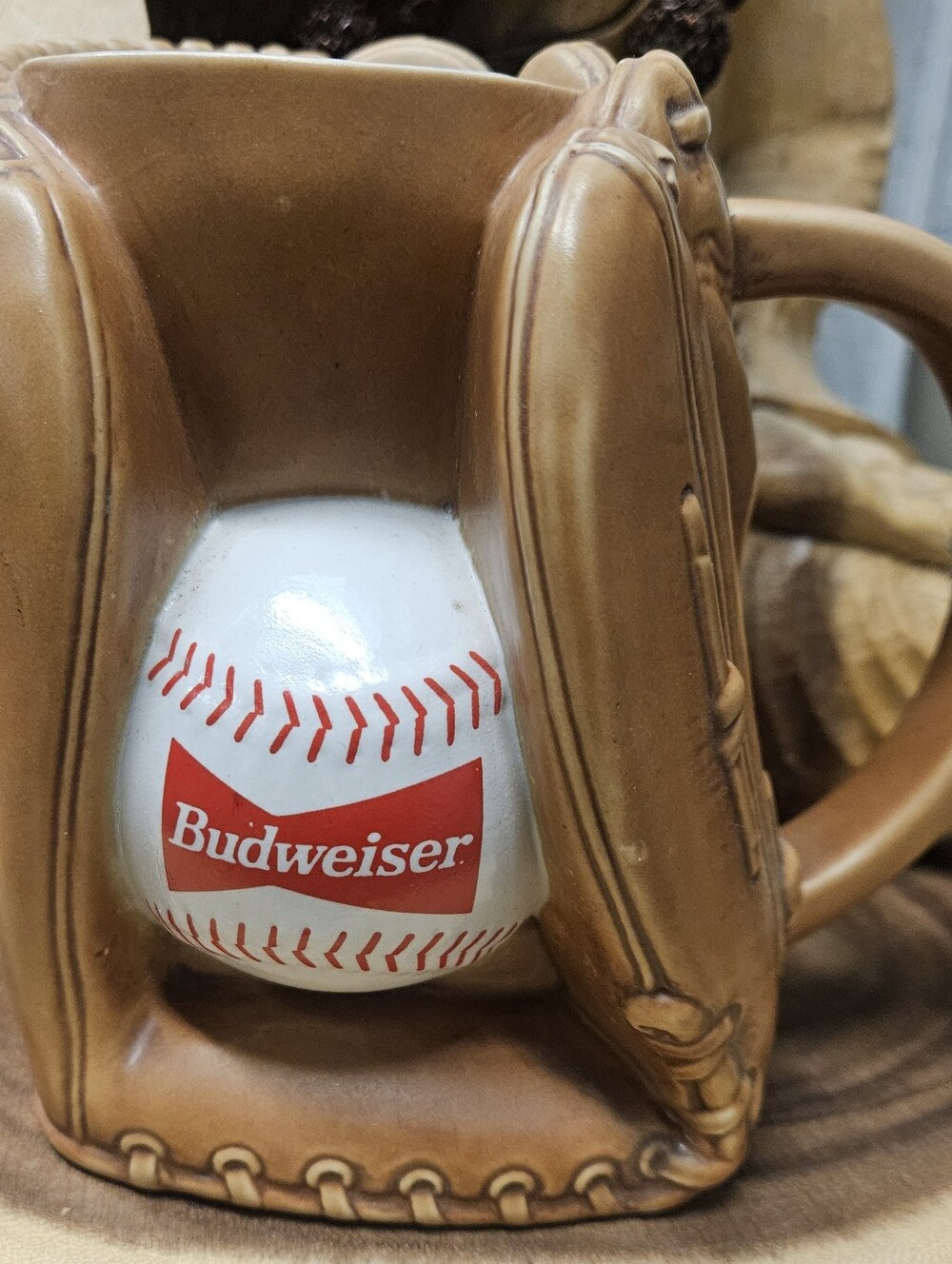 Budweiser 1995 Vintage Baseball Beer Stein